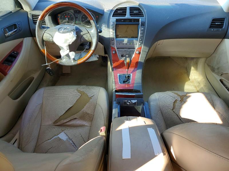 2008 Lexus ES VIN JTHBJ46G882267631 COPART salvage auction — FRONT END, Sc - Cert Of Title-Salvage, sold $200 on 2026-07-13 (photo 8)