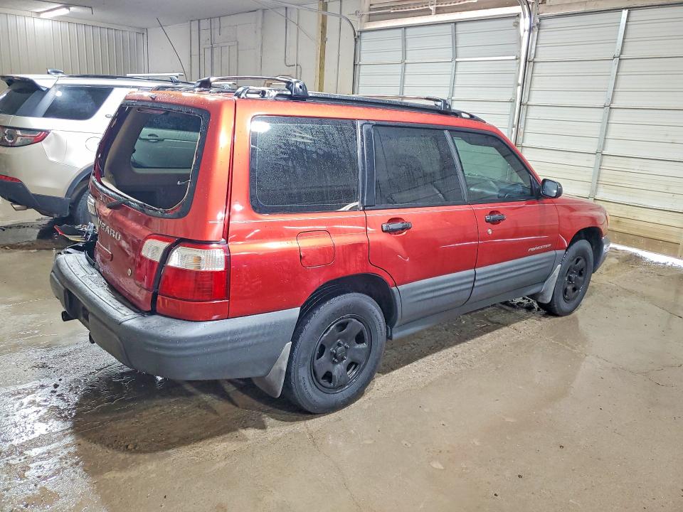 2002 Subaru Forester VIN JF1SF63592G754371 COPART salvage auction — REAR END, Tn - Salvage Certificate, sold $425 on 2026-07-28 (photo 3)