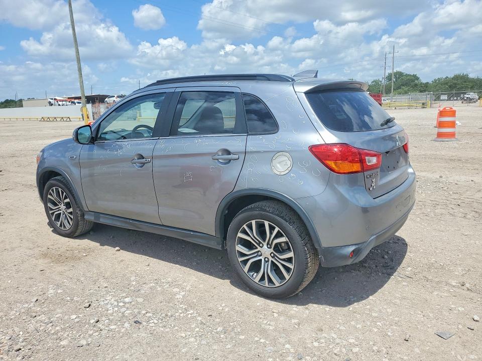 2017 Mitsubishi Outlander VIN JA4AP4AW4HZ026354 COPART salvage auction — HAIL, Tx - Certificate Of Title, sold $4,350 on 2026-07-16 (photo 2)