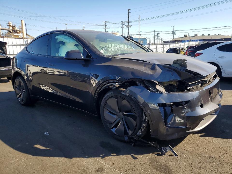 2026 Tesla VIN 7SAYGDED4TF596093 COPART salvage auction — FRONT END, Ca - Salvage Certificate, sold $14,500 on 2026-07-22 (photo 4)