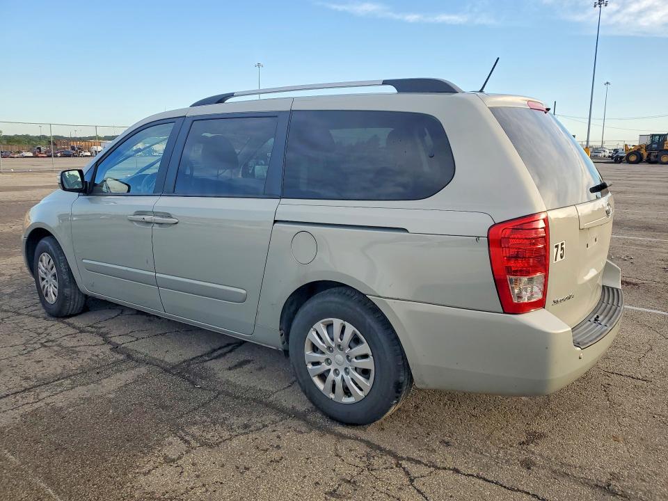 2012 Kia SEDONA VIN KNDMG4C75C6495178 COPART salvage auction — FRONT END, Oh - Cert Of Title-Salvage, sold $1,400 on 2026-07-08 (photo 2)