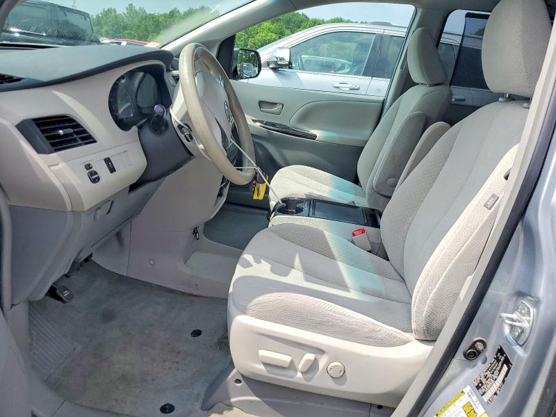 2014 Toyota Sienna VIN 5TDKK3DC9ES518072 COPART salvage auction — FRONT END, Ma - Cert Of Title-Reconstrctd Coll, sold $3,000 on 2026-07-06 (photo 7)