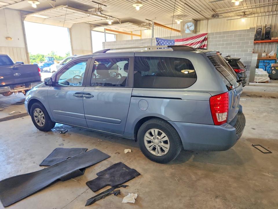 2012 Kia SEDONA VIN KNDMG4C7XC6492437 COPART salvage auction — FRONT END, Mo - Salvage Certificate Of Title, sold $1,200 on 2026-07-28 (photo 2)
