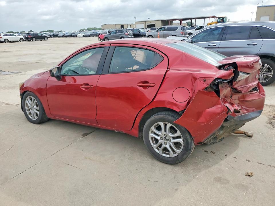 2016 Scion Ia VIN 3MYDLBZV9GY106872 COPART salvage auction — HAIL, Tx - Salvage Vehicle Title, sold $275 on 2026-09-03 (photo 2)