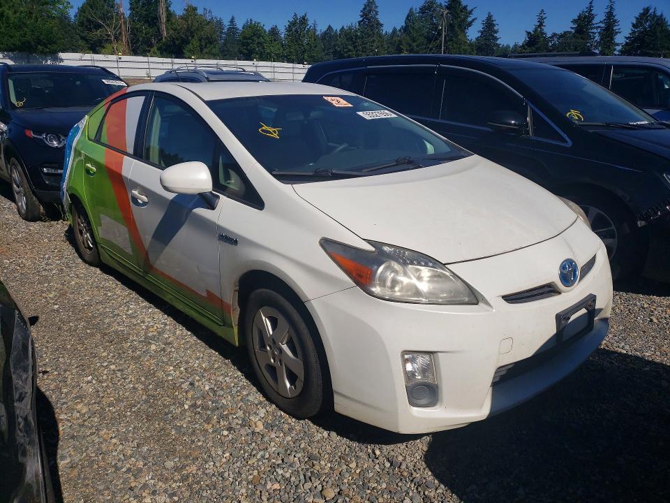 2010 Toyota Prius VIN JTDKN3DU2A1263112 COPART salvage auction — REAR END, WA - BILL OF SALE, sold $525 on 2026-07-24 (photo 4)