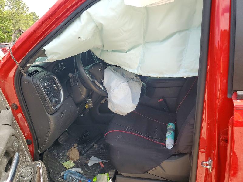 2022 Chevrolet Silverado VIN 3GCPYFEL8NG179940 COPART salvage auction — FRONT END, Nc - Salvage Certificate Of Title, sold $9,400 on 2026-07-31 (photo 7)