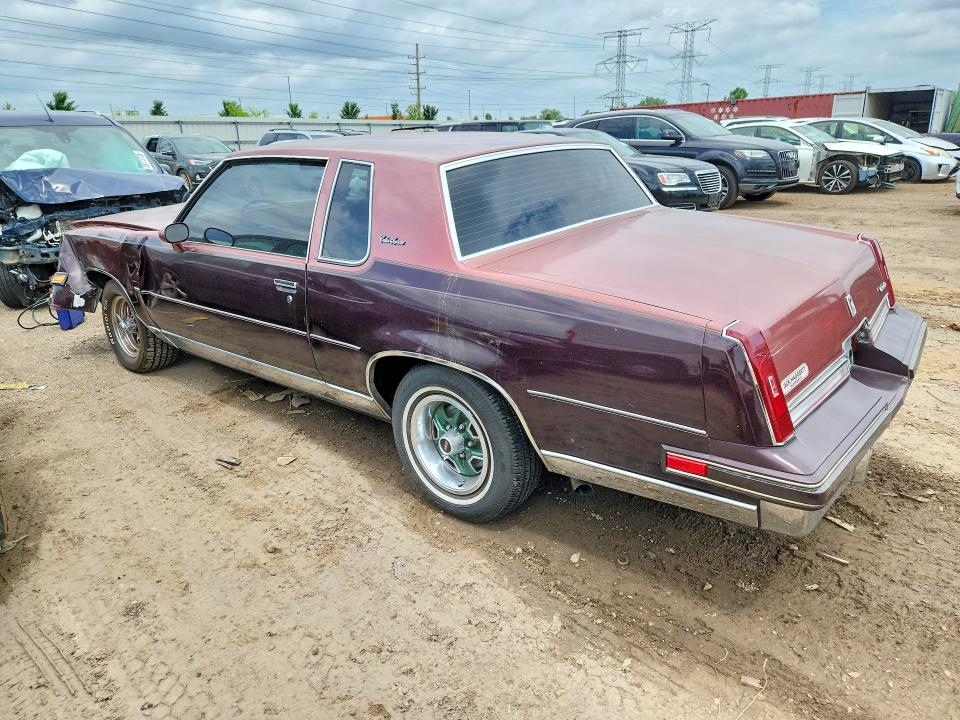 1986 Oldsmobile Cutlass VIN 1G3GR47Y9GP388497 COPART salvage auction — FRONT END, IL - SALVAGE CERTIFICATE, sold $4,350 on 2026-07-30 (photo 2)