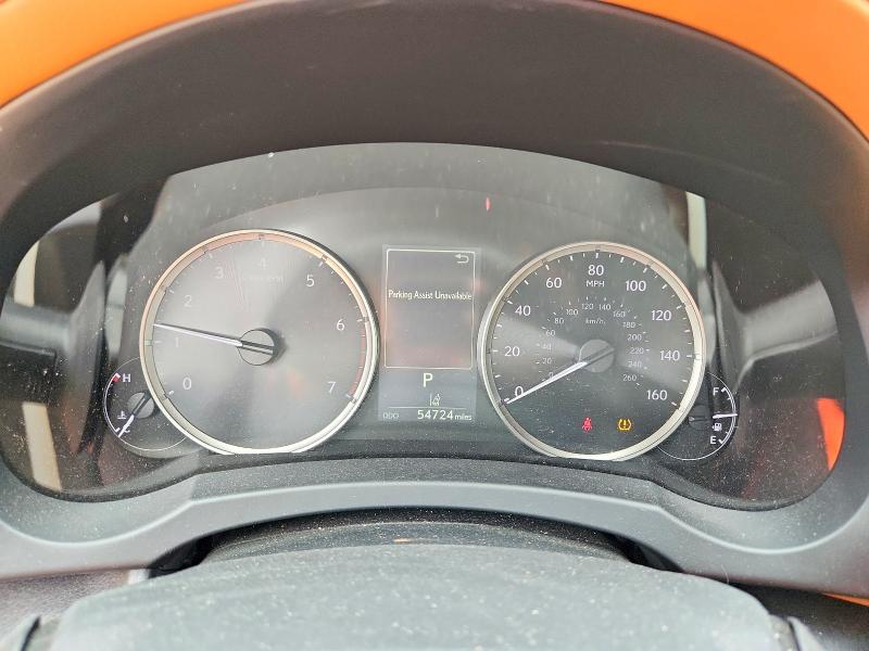 2022 Lexus Is VIN JTHDA1D27N5119866 COPART salvage auction — FRONT END, Salvage Title, sold $10 on 2026-07-30 (photo 9)