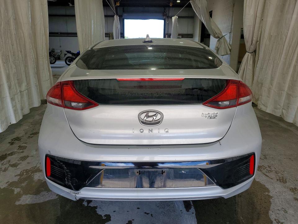 2018 Hyundai Ioniq VIN KMHC65LC1JU077996 COPART salvage auction — FRONT END, Ny - Mv-907A Salvage Certificate, sold $375 on 2026-07-13 (photo 6)