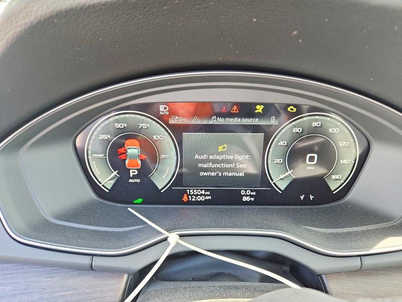 2025 Audi Q5 VIN WA1G2BFY5S2060004 COPART salvage auction — FRONT END, Va - Cert Of Title - Salvage, sold $15,200 on 2026-07-02 (photo 9)