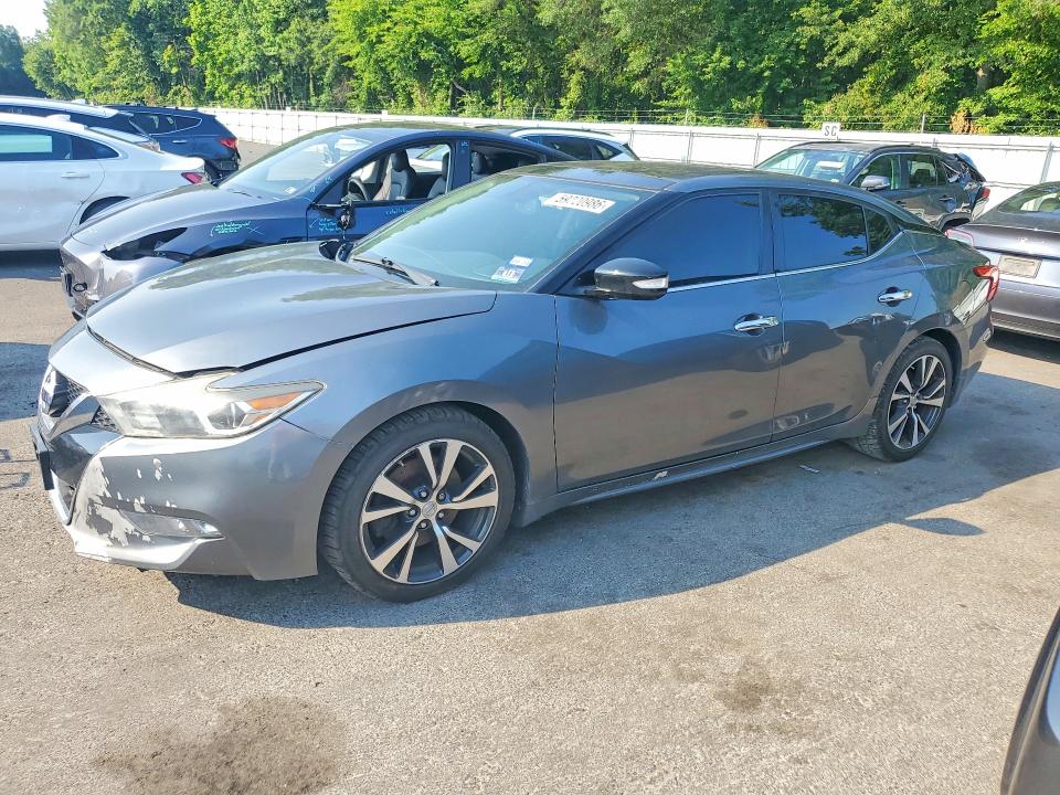 2017 Nissan Maxima VIN 1N4AA6AP1HC395791 COPART salvage auction — WATER/FLOOD, Pa - Cert Of Salvage-W=Flood Veh, sold $2,100 on 2026-07-09 (photo 1)