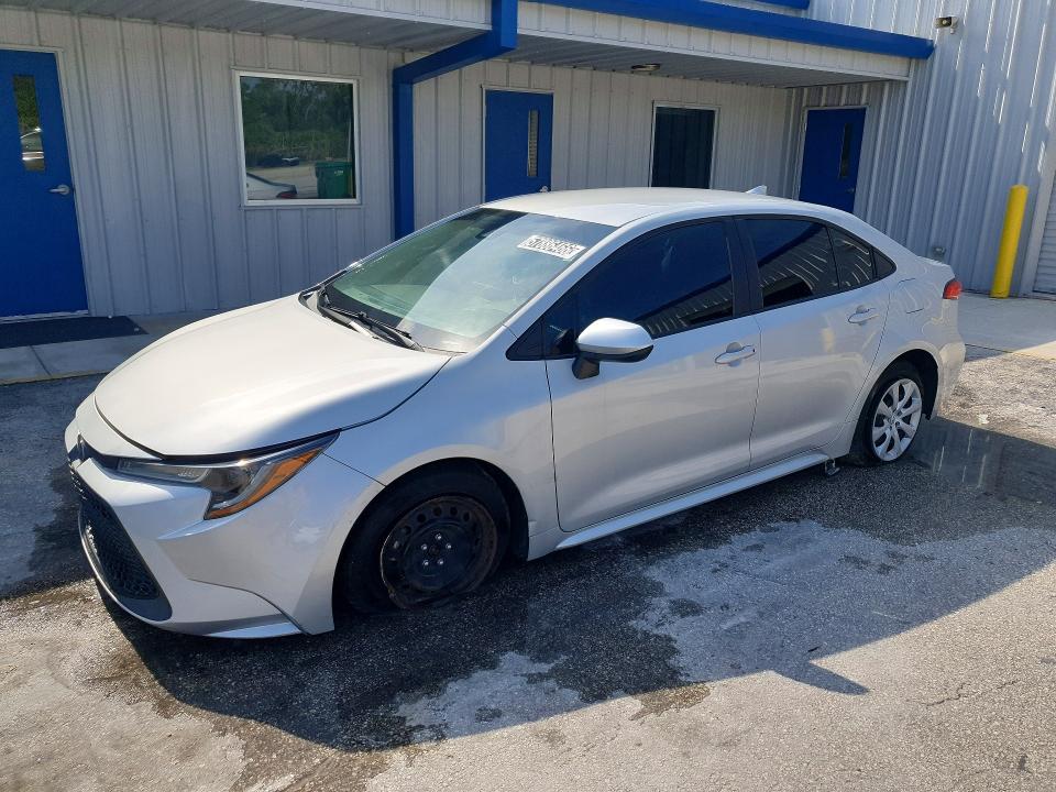2022 Toyota Corolla VIN 5YFEPMAE8NP391785 COPART salvage auction — FRONT END, Fl - Certificate Of Title, sold $8,000 on 2026-07-07 (photo 1)