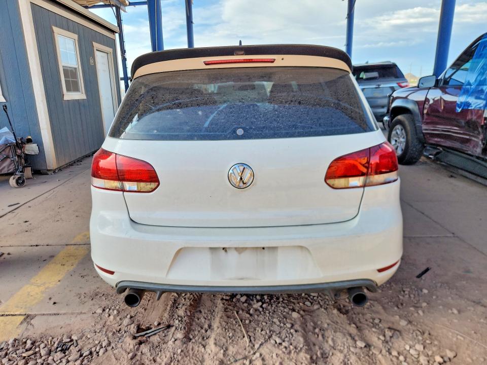 2012 Volkswagen Gti VIN WVWHV7AJ9CW308371 COPART salvage auction — FRONT END, Az - Cert Of Title - Salvage, sold $2,550 on 2026-07-02 (photo 6)