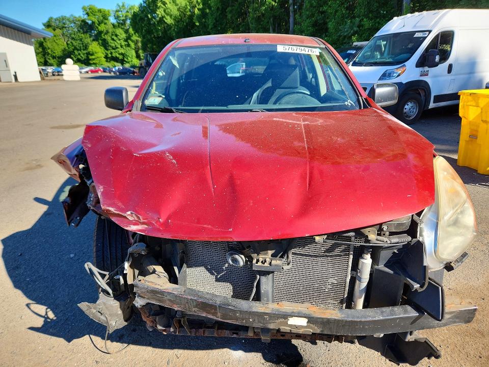 2011 Nissan Rogue sport VIN JN8AS5MV4BW254767 COPART salvage auction — FRONT END, MA - CERT OF TITLE-SALVAGE, sold $450 on 2026-07-02 (photo 5)