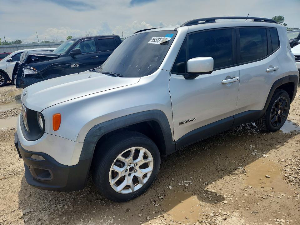 2016 Jeep VIN ZACCJBBT4GPE33712 COPART salvage auction — REAR END, Oh - Certificate Of Title, sold $1,450 on 2026-07-14 (photo 1)