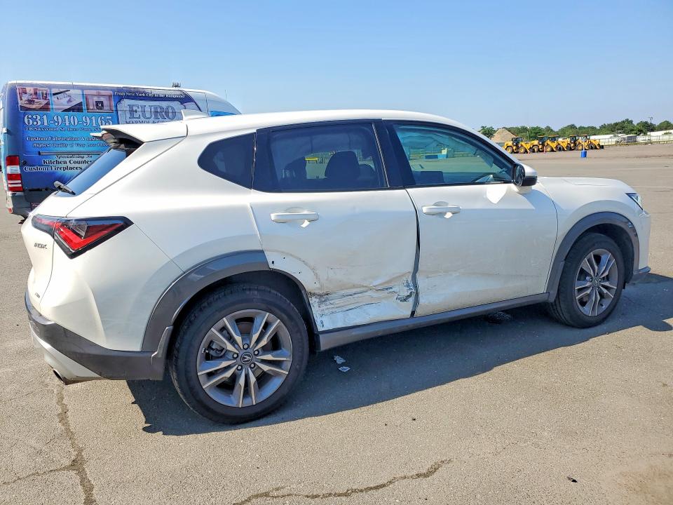 2025 Acura Adx VIN 3HDSA2H30SM711874 COPART salvage auction — SIDE, Ny - Mv-907A Salvage Certificate, sold $11,400 on 2026-07-13 (photo 3)