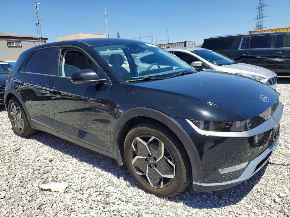 2024 Hyundai Ioniq VIN KM8KNDDF1RU267200 COPART salvage auction — SIDE, Nv - Salvage Title, sold $8,500 on 2026-07-27 (photo 4)