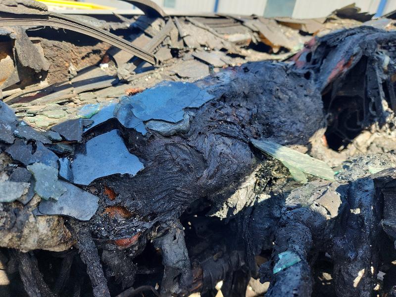 2019 Toyota Highlander VIN 5TDKZRFH1KS316006 COPART salvage auction — BURN, Tx - Nonrepairable Title, sold $875 on 2026-07-24 (photo 9)