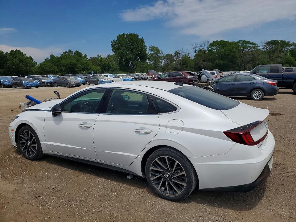 2020 Hyundai Sonata VIN 5NPEJ4J23LH016579 COPART salvage auction — FRONT END, Ia - Cert Of Title-Salvage Title, sold $4,500 on 2026-07-17 (photo 2)
