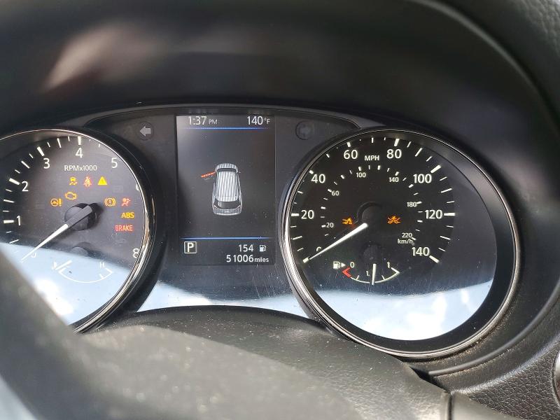 2019 Nissan Rogue VIN JN8AT2MVXKW382202 COPART salvage auction — BURN, Nj - Cert Of Title-Salvage, sold $825 on 2026-07-31 (photo 9)