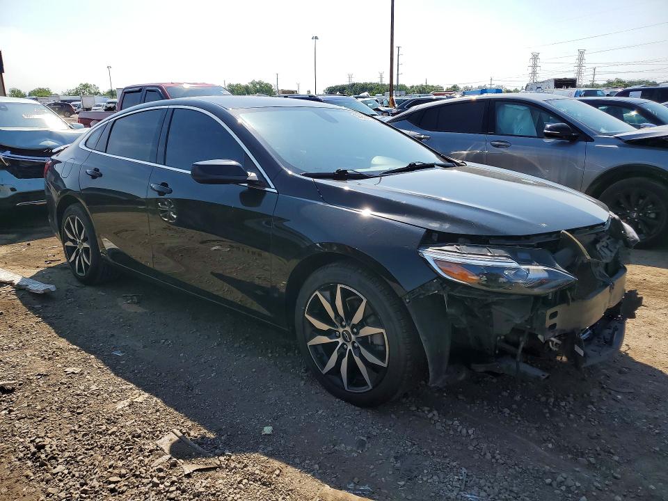 2022 Chevrolet Malibu VIN 1G1ZG5STXNF184125 COPART salvage auction — FRONT END, MI - CERTIFICATE OF TITLE, sold $6,600 on 2026-07-02 (photo 4)