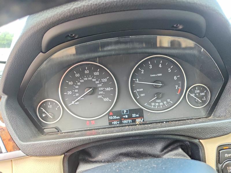 2016 BMW 3er VIN WBA8E1G52GNT34021 COPART salvage auction — WATER/FLOOD, Al - Cert Of Title-Flood Salvage, sold $400 on 2026-08-17 (photo 9)