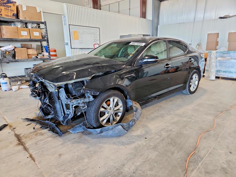 2013 Kia Optima VIN 5XXGN4A71DG118436 COPART salvage auction — FRONT END, Ne - Cert Of Title-Salvage, sold $500 on 2026-07-28 (photo 1)