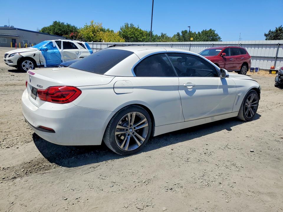 2018 BMW 4er VIN WBA4Z1C54JEC59678 COPART salvage auction — FRONT END, Ca - Salvage Certificate, sold $3,850 on 2026-07-14 (photo 3)