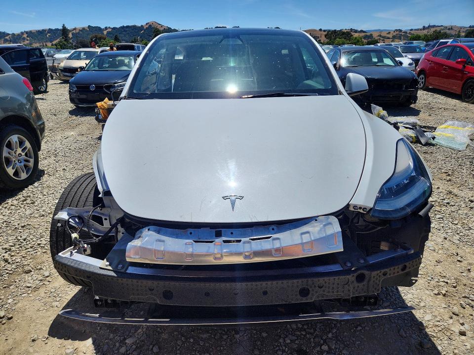 2022 Tesla VIN 7SAYGDEE1NF364174 COPART salvage auction — SIDE, Ca - Salvage Certificate, sold $8,300 on 2026-07-16 (photo 5)