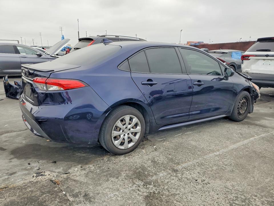 2021 Toyota VIN JTDEPMAE2MJ144149 COPART salvage auction — FRONT END, Ca - Salvage Certificate, sold $3,150 on 2026-07-31 (photo 3)