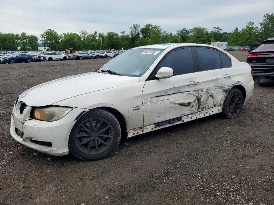 2010 BMW 3 series VIN WBAPK5C54AA649158 COPART salvage auction — SIDE, Ny - Mv-907A Salvage Certificate, sold $425 on 2026-07-07 (photo 1)