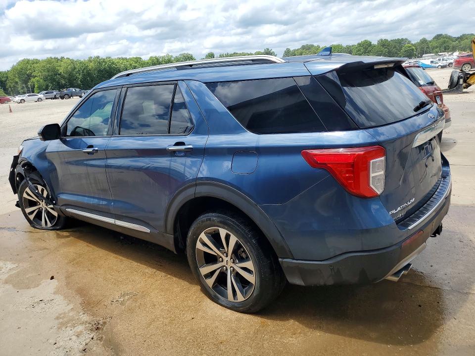 2020 Ford Explorer VIN 1FM5K8HC3LGA30260 COPART salvage auction — ROLLOVER, Ar - Certificate Of Title, sold $6,500 on 2026-07-02 (photo 2)
