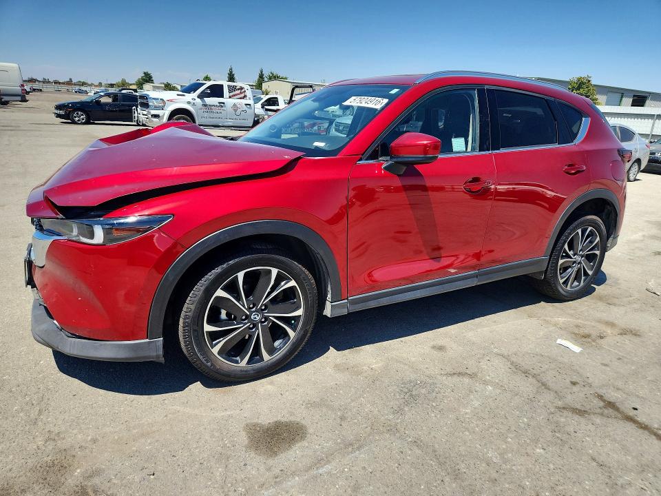 2022 Mazda VIN JM3KFBDM3N0639049 COPART salvage auction — FRONT END, CA - SALVAGE CERTIFICATE, sold $4,550 on 2026-07-17 (photo 1)
