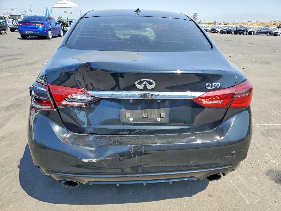 2019 Infiniti VIN JN1EV7AP8KM515659 COPART salvage auction — REAR END, Ca - Salvage Certificate, sold $3,850 on 2026-07-13 (photo 6)