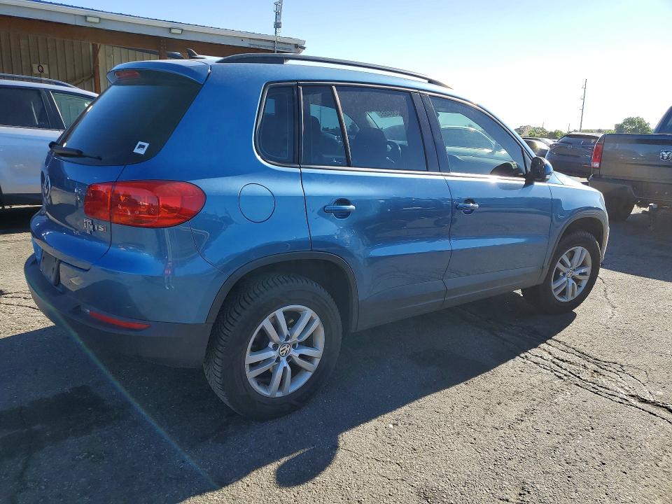 2017 Volkswagen Tiguan VIN WVGAV7AX7HK004603 COPART salvage auction — SIDE, Co - Public - Salvage Title, sold $2,350 on 2026-07-14 (photo 3)