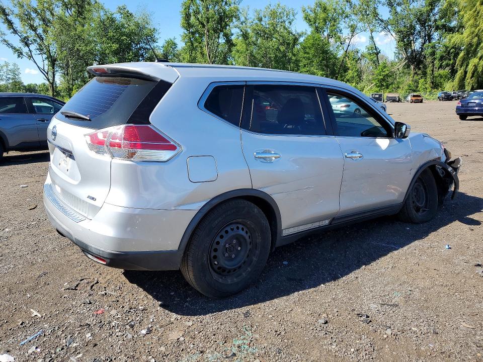 2015 Nissan VIN KNMAT2MVXFP536998 COPART salvage auction — FRONT END, Ct - Cert Of Title-Salvage, sold $525 on 2026-07-07 (photo 3)