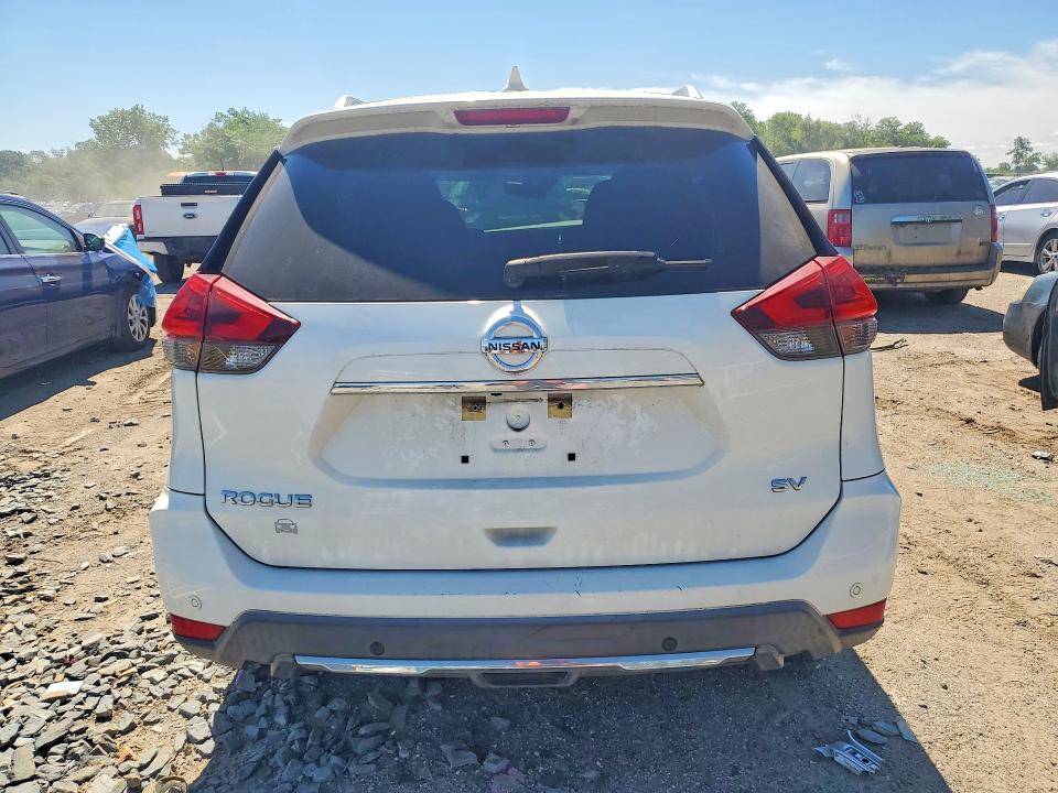 2019 Nissan Rogue VIN KNMAT2MT5KP507272 COPART salvage auction — FRONT END, Md - Cert Of Salvage > 75% Damage, sold $125 on 2026-07-23 (photo 6)