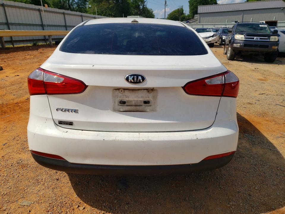 2016 Kia VIN KNAFK4A66G5509177 COPART salvage auction — FRONT END, Va - Cert Of Title - Salvage, sold $475 on 2026-07-17 (photo 6)