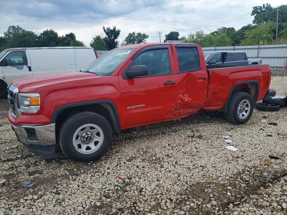 2015 Gmc SIERRA VIN 1GTR1TEH7FZ311840 COPART salvage auction — SIDE, Il - Salvage Certificate, sold $2,500 on 2026-07-24 (photo 1)