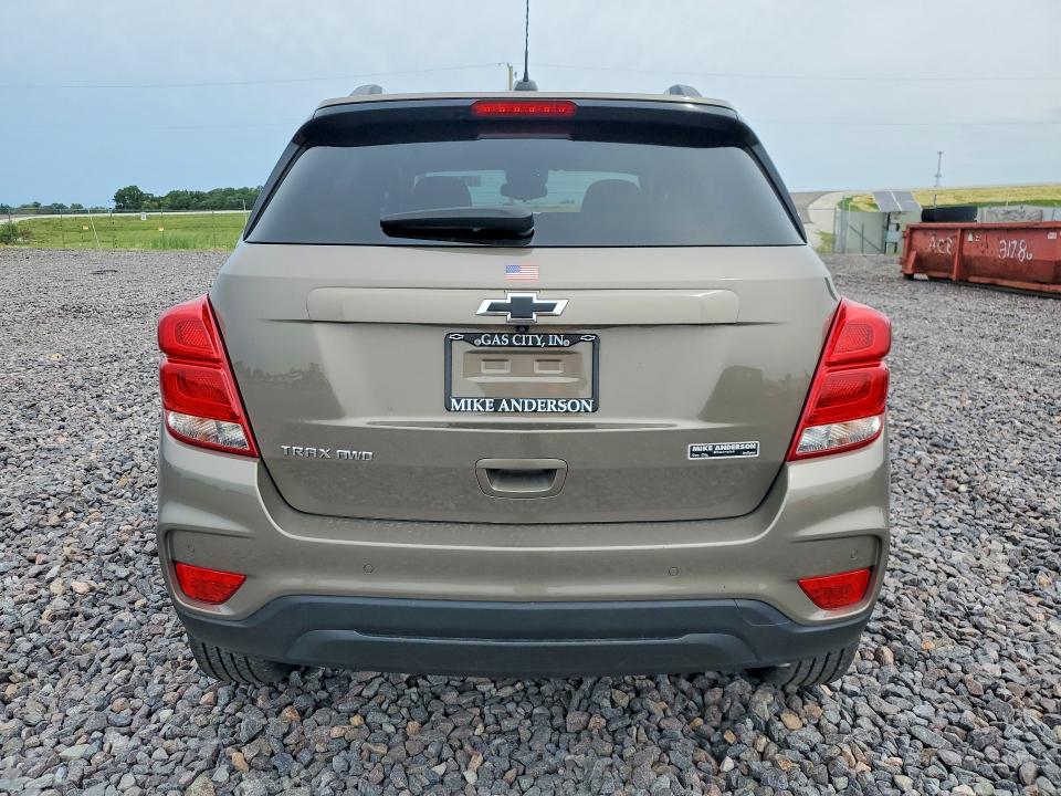 2022 Chevrolet VIN KL7CJPSM0NB516483 COPART salvage auction — HAIL, Ia - Cert Of Title-Salvage Title, sold $4,550 on 2026-07-28 (photo 6)