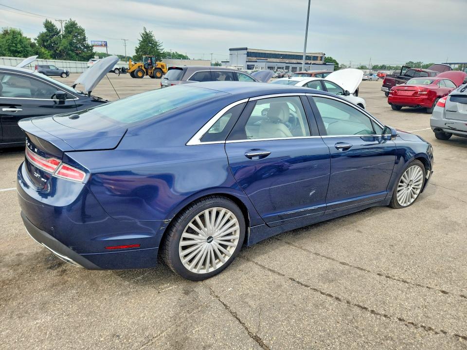 2017 Lincoln Mkz VIN 3LN6L5F93HR602113 COPART salvage auction — FRONT END, Oh - Certificate Of Title (P), sold $2,250 on 2026-07-31 (photo 3)