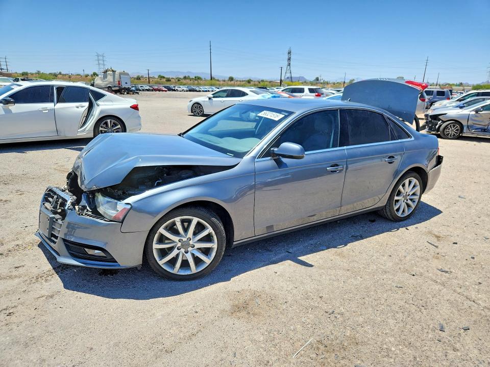 2013 Audi A4 VIN WAUEFAFL1DN025121 COPART salvage auction — FRONT END, Az - Cert Of Title - Salvage, sold $275 on 2026-07-31 (photo 1)