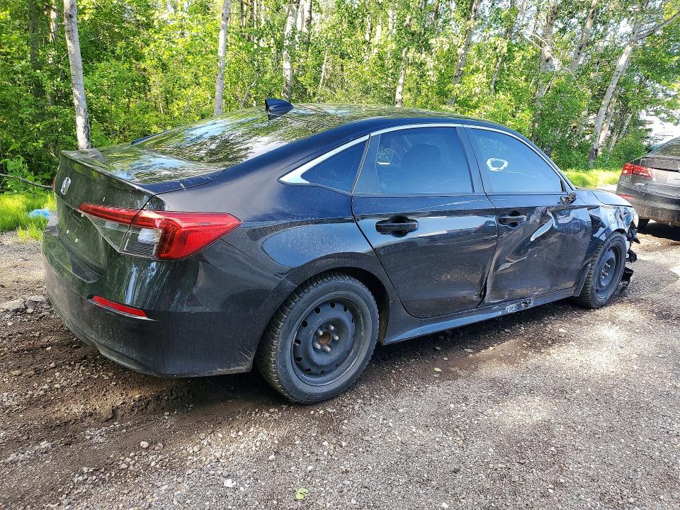 2022 Honda Civic VIN 2HGFE2F25NH104973 COPART salvage auction — FRONT END, On - Permit No Brand - Unfit, sold $8,100 on 2026-07-02 (photo 3)