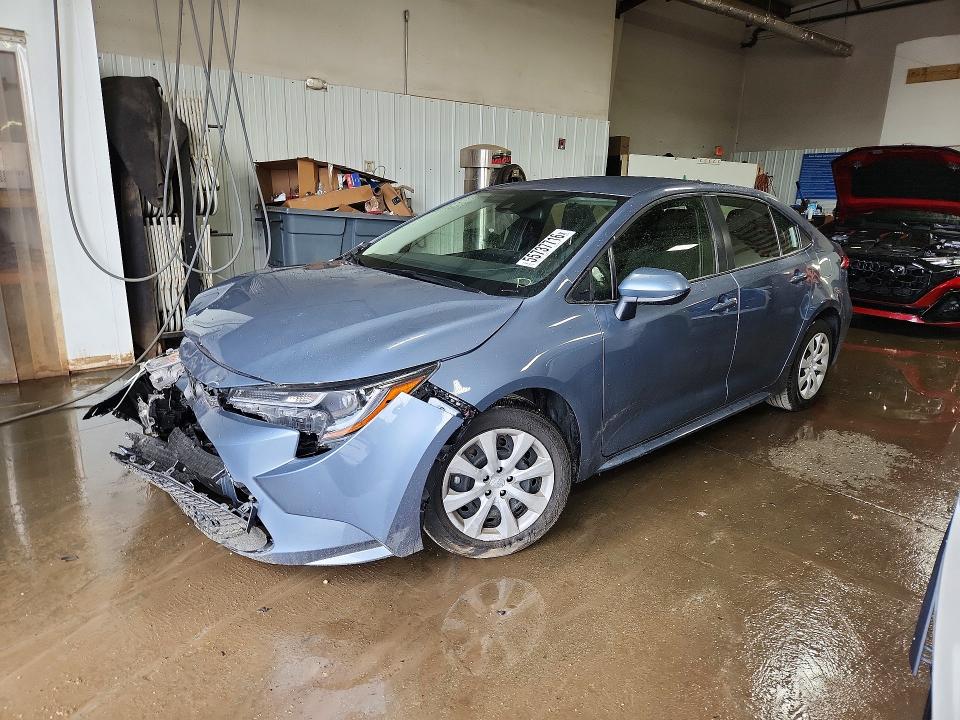 2022 Toyota VIN JTDEPMAE7N3026149 COPART salvage auction — FRONT END, Il - Salvage Certificate, sold $4,450 on 2026-07-28 (photo 1)