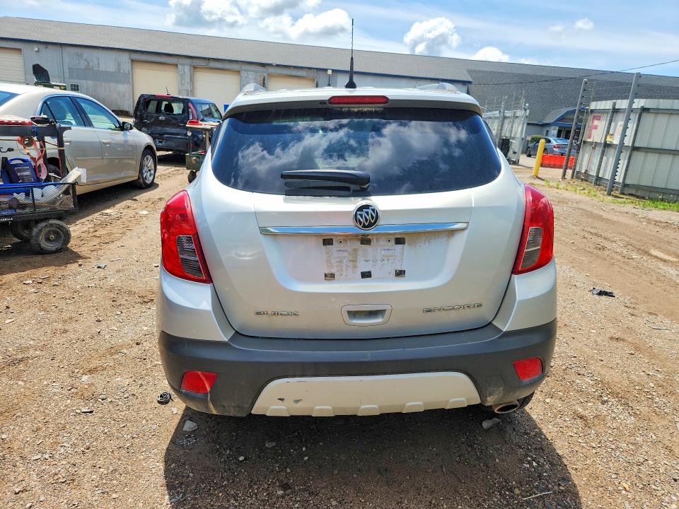 2013 Buick Encore VIN KL4CJASB8DB185837 COPART salvage auction — FRONT END, Mi - Certificate Of Title, sold $475 on 2026-07-22 (photo 6)