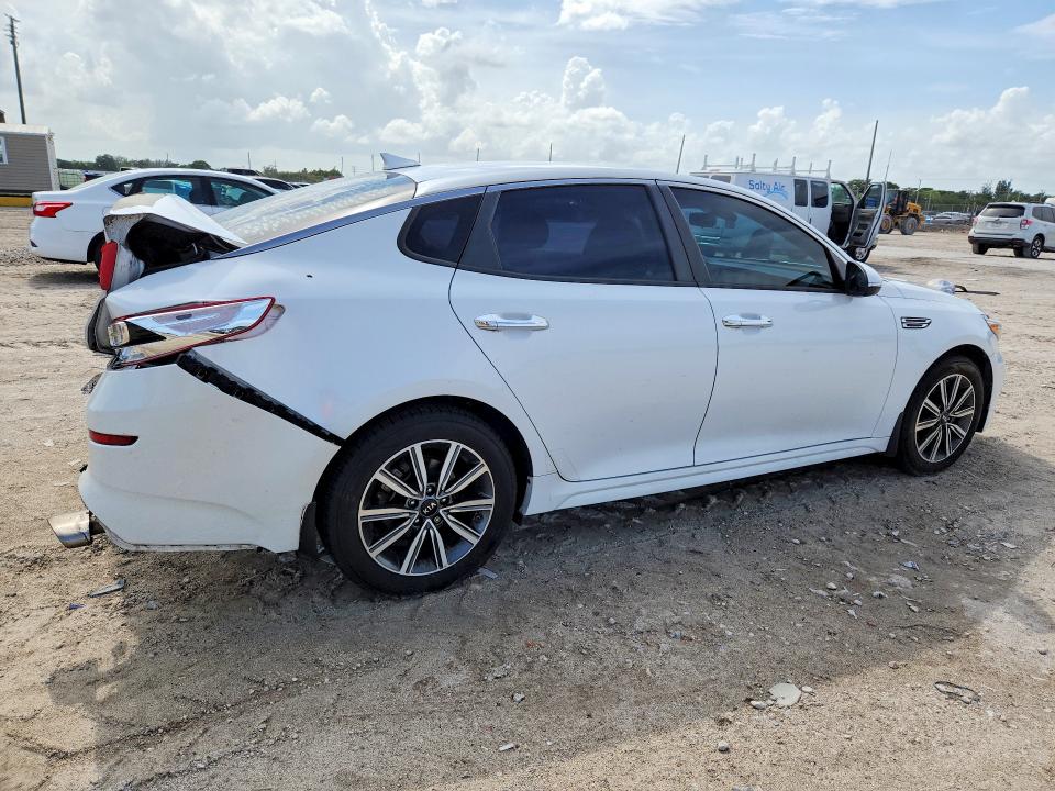 2019 Kia Optima VIN 5XXGT4L37KG365960 COPART salvage auction — REAR END, Fl - Cert Of Title Slvg Rebuildable, sold $1,250 on 2026-07-09 (photo 3)