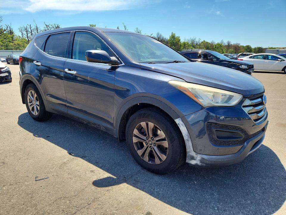 2013 Hyundai Santa fe VIN 5XYZT3LB1DG114246 COPART salvage auction — MECHANICAL, NY - CERTIFICATE OF TITLE, sold $1,550 on 2026-07-27 (photo 4)