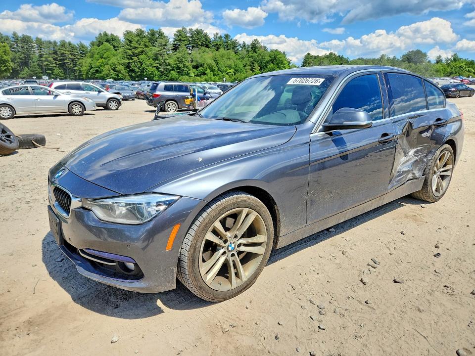 2018 BMW VIN WBA8D9C52JA615578 COPART salvage auction — SIDE, Ma - Cert Of Title-Salvage, sold $2,450 on 2026-07-30 (photo 1)