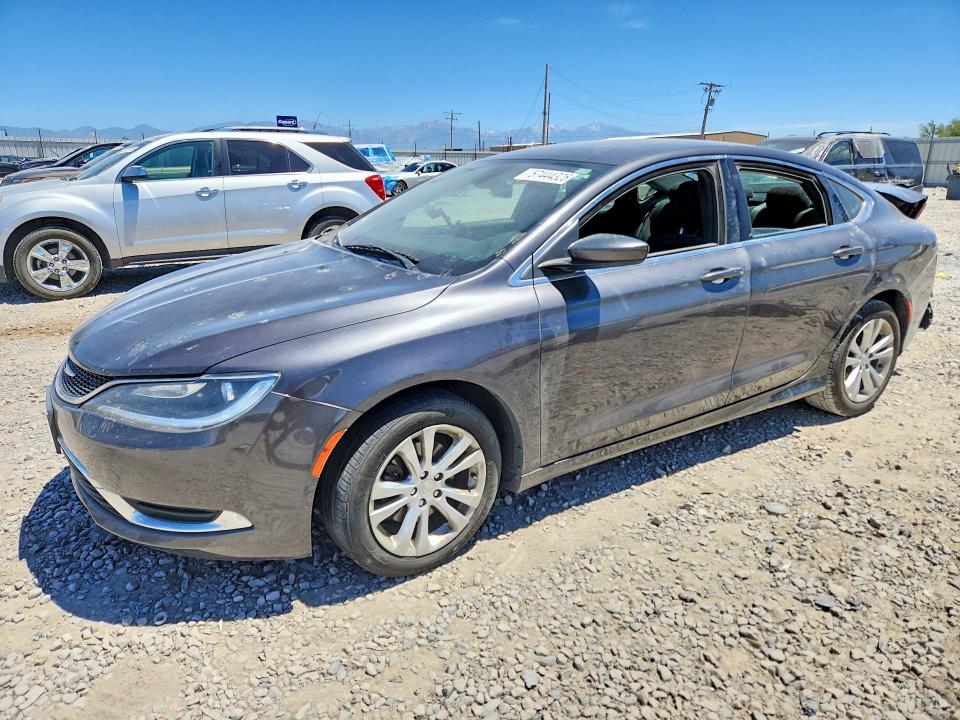 2015 Chrysler VIN 1C3CCCAB9FN691762 COPART salvage auction — REAR END, Ut - Salvage Certificate, sold $350 on 2026-07-21 (photo 1)