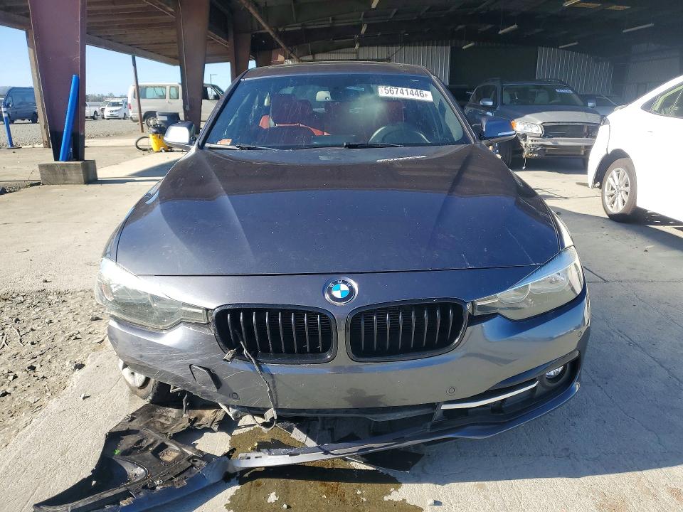2016 BMW 3 series VIN WBA8E9G54GNU28111 COPART salvage auction — FRONT END, CA - SALVAGE CERTIFICATE, sold $1,350 on 2026-07-16 (photo 5)